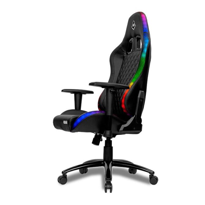 CADEIRA GAMER MANCER ADHARA, RGB, PRETO, MCR-ADH-RGB01