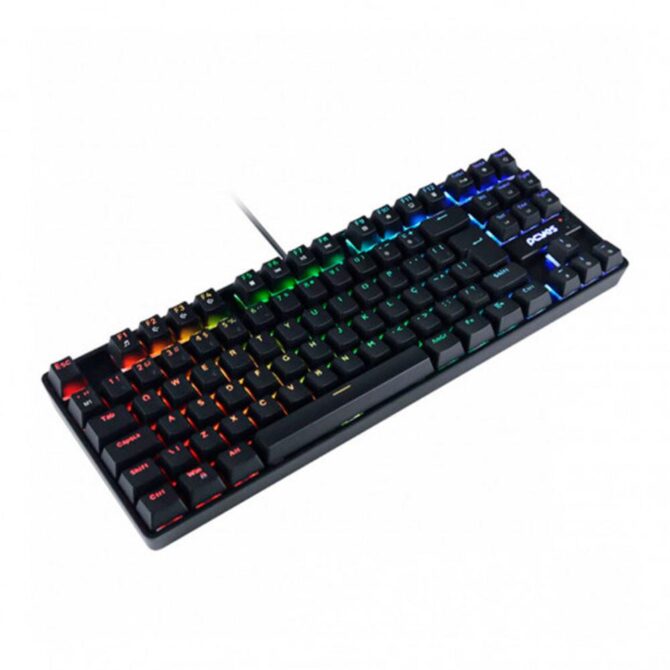 TECLADO GAMER MECANICO TKL NERON - SWITCH OUTEMU BLUE HOTSWAP - LED RGB - PCYES - PNOHBLRGB