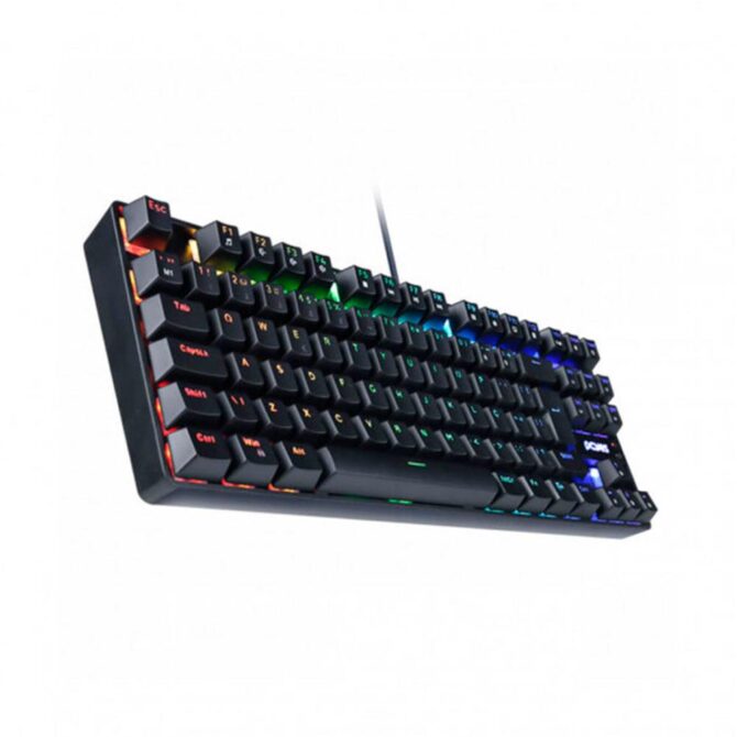 TECLADO GAMER MECANICO TKL NERON - SWITCH OUTEMU BLUE HOTSWAP - LED RGB - PCYES - PNOHBLRGB