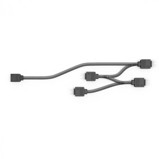 ADAPTADOR SPLITTER PARA FANS PWM 1 ENTRADA 4 SAIDAS PCYES  PCYES - SPTPWM4PCY